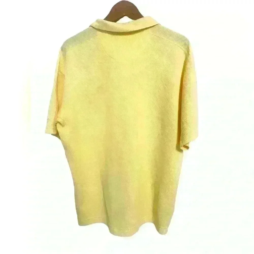 Nike Golf Men’s Yellow Golf Polo Size Large